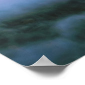 Yosemite Tunnel View met mist Poster (Hoek)