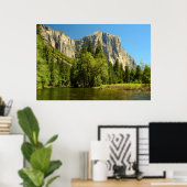 Yosemite uit Valley Floor, Sierra-Nevada Poster (Thuiskantoor)