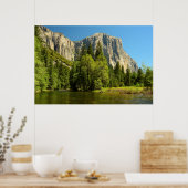 Yosemite uit Valley Floor, Sierra-Nevada Poster (Keuken)