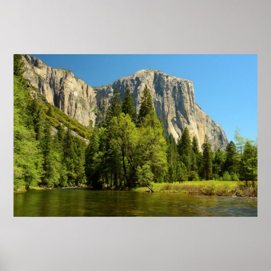 Yosemite uit Valley Floor, Sierra-Nevada Poster (Voorkant)