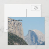 Yosemite-Uitzichten Briefkaart (Voorkant / Achterkant)