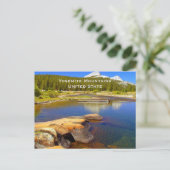 Yosemite United State Toerismereizen Voeg toe Briefkaart (Staand voorkant)