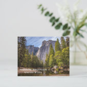 Yosemite United State  Tourism Travel Add P Briefkaart (Staand voorkant)