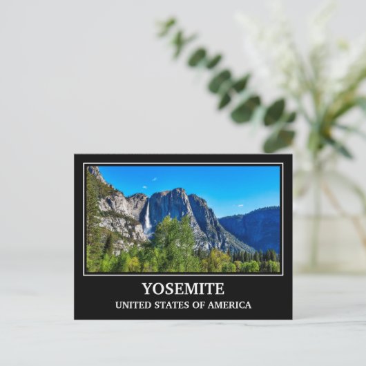Yosemite USA Briefkaart (Staand voorkant)