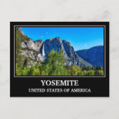 Yosemite USA Briefkaart (Voorkant)