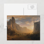 Yosemite-vallei Briefkaart (Voorkant / Achterkant)