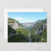 Yosemite-vallei in het Nationaal Park Yosemite (Voorkant / Achterkant)