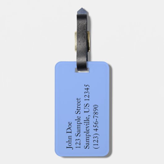 Yosemite-vallei in het Nationaal Park Yosemite Bagagelabel (Achterkant verticaal)