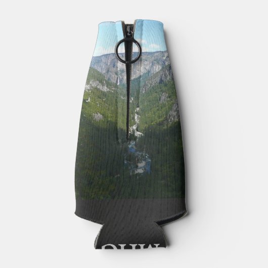 Yosemite-vallei in het Nationaal Park Yosemite Flesjeskoeler (Achterkant)