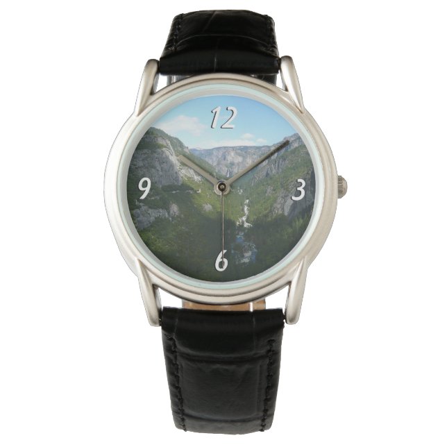 Yosemite-vallei in het Nationaal Park Yosemite Horloge (Voorkant)