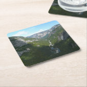 Yosemite-vallei in het Nationaal Park Yosemite Kartonnen Onderzetters (Schuin)