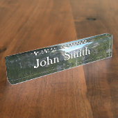 Yosemite-vallei in het Nationaal Park Yosemite Naambordje (Zijkant)