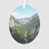 Yosemite-vallei in het Nationaal Park Yosemite Ornament (voorkant)