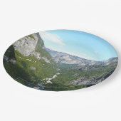 Yosemite-vallei in het Nationaal Park Yosemite Papieren Bordje (Gekanteld)