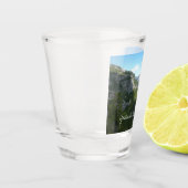 Yosemite-vallei in het Nationaal Park Yosemite Shot Glas (Links)