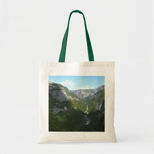 Yosemite-vallei in het Nationaal Park Yosemite Tote Bag (Voorkant)