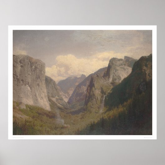Yosemite Valley (1334) Poster (Voorkant)