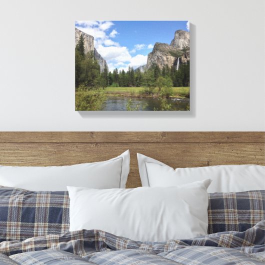 Yosemite Valley 2013 Canvas Afdruk (Insitu (Slaapkamer))