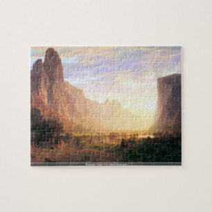 Yosemite Valley 3 van Albert Bierstadt puzzle Legpuzzel