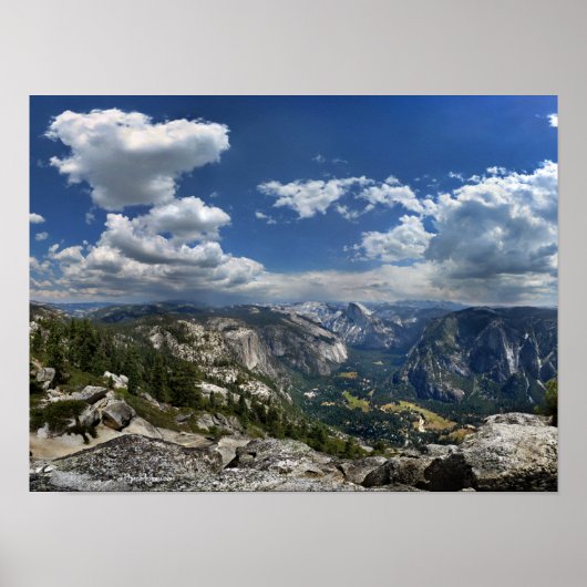 Yosemite Valley and Half Dome from Eagle Peak Poster (Voorkant)
