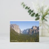 Yosemite Valley April California Producten Briefkaart (Staand voorkant)