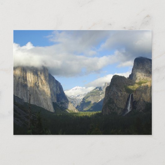 Yosemite Valley Briefkaart (Voorkant)