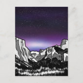Yosemite Valley Briefkaart (Voorkant)