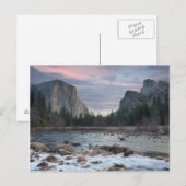 Yosemite Valley Briefkaart (Voorkant / Achterkant)