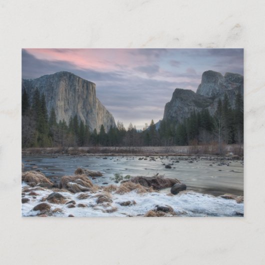 Yosemite Valley Briefkaart (Voorkant)