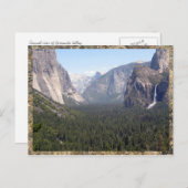 Yosemite Valley Briefkaart (Voorkant / Achterkant)