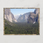 Yosemite Valley Briefkaart (Voorkant)