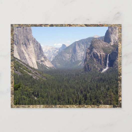 Yosemite Valley Briefkaart (Voorkant)