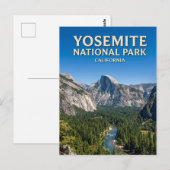 Yosemite Valley Briefkaart (Voorkant / Achterkant)
