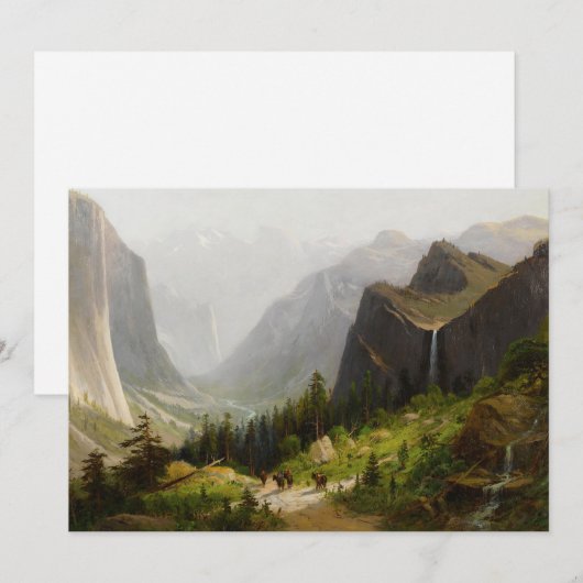 Yosemite Valley, CA | Frederick Ferdinand Schafer (Voorkant / Achterkant)