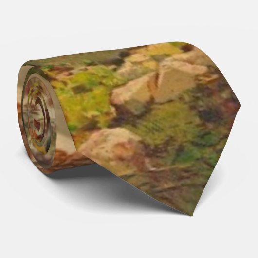 Yosemite Valley California 1887 Stropdas (Opgerold)