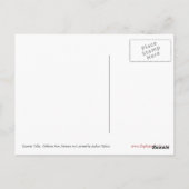 Yosemite Valley California van Mariposa Trail Briefkaart (Achterkant)