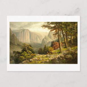 Yosemite Valley California van Mariposa Trail Briefkaart