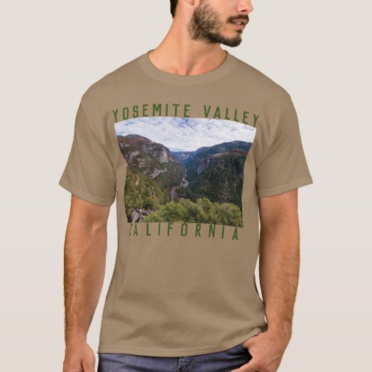 Yosemite Valley California, Yosemite Park T-shirt (Voorkant)