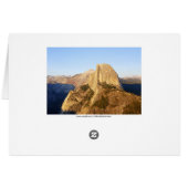 Yosemite Valley, Californië (Achterkant Horizontaal)