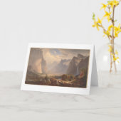 Yosemite Valley, Californië (0710A) Kaart (Gele Bloem)