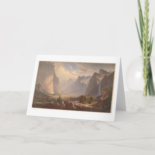 Yosemite Valley, Californië (0710A) Kaart (Voorkant)