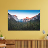 Yosemite Valley, Californië Canvas Afdruk (Insitu (Woonkamer))