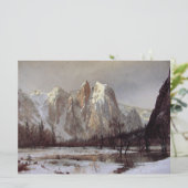 Yosemite Valley, Californië (Cathedral Rock) Kaart (Staand voorkant)