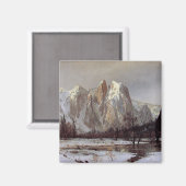 Yosemite Valley, Californië (Cathedral Rock) Magneet (Voorkant / Achterkant)