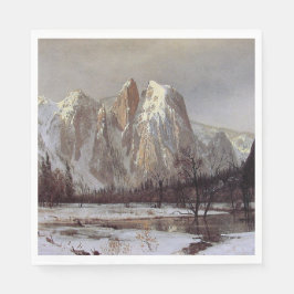 Yosemite Valley, Californië (Cathedral Rock) Servet