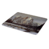 Yosemite Valley, Californië (Cathedral Rock) Snijplank (Hoek)