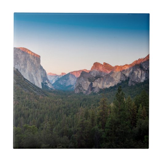 Yosemite Valley, Californië Tegeltje (Voorkant)