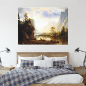 Yosemite Valley Canvas Afdruk (Insitu (Slaapkamer))