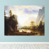 Yosemite Valley Canvas Afdruk (Insitu (Houten vloer))