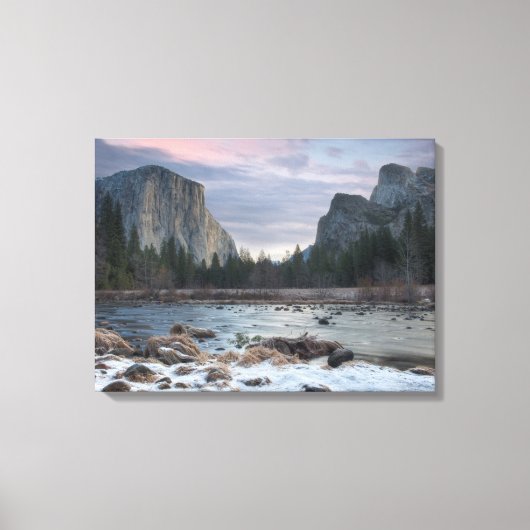 Yosemite Valley Canvas Afdruk (Voorkant)